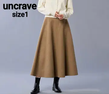 [ 택 포함 새상품 ] uncrave 앙크레이브 리버 플레어 스커트