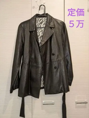 블랙 가죽 자켓