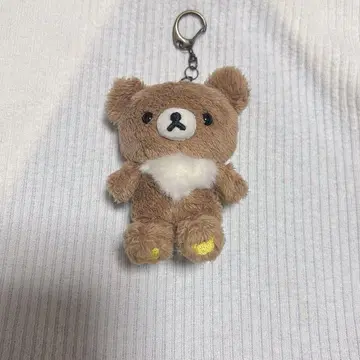 리락쿠마 차이로이코구마 봉제 인형 키링