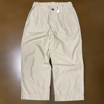 MHL. FINE COMPACT COTTON POPLIN 팬츠