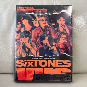 [ 미개봉 ] VVS 초회반 Blu-ray SixTONES