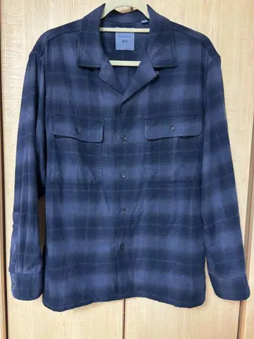 UNIQLO x JWA 브러시드 코튼 오버사이즈 셔츠