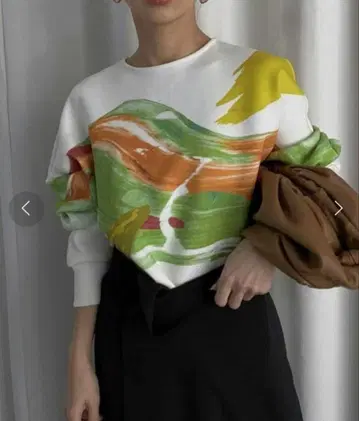 Ameri HAILEY WAVE ART SWEAT