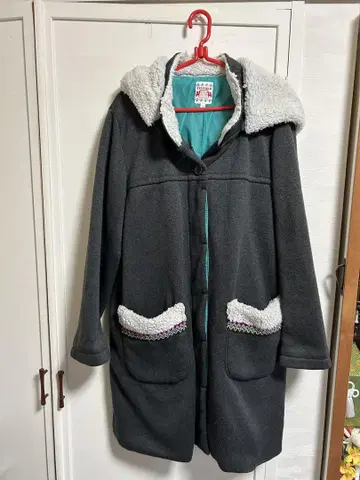 티티카카 보아 부착 코트 그레이