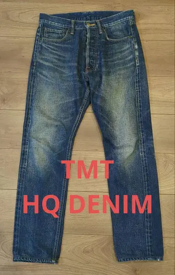TMT HQ DENIM 셀비지 슬림 테이퍼트 청바지