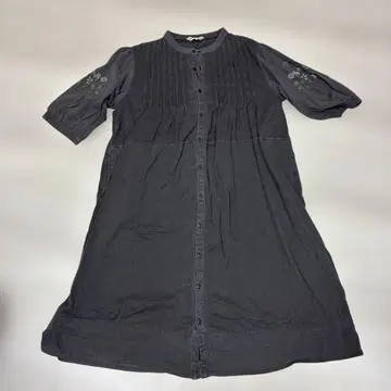 SUPER HAKKA 다크 그레이 롱 원피스