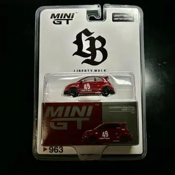 mini gt LB 웍스 x Abas works 아바르트 595 LBWK
