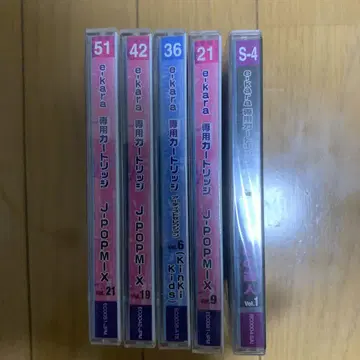미개봉 새상품 e-kara 이카라 카트리지 5세트