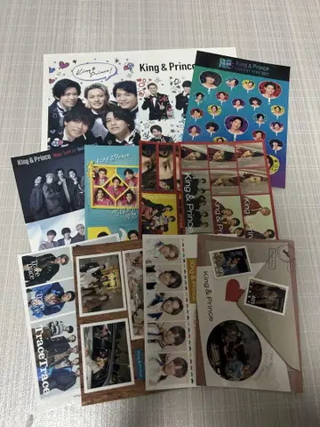 King & Prince 혜택 스티커 씰