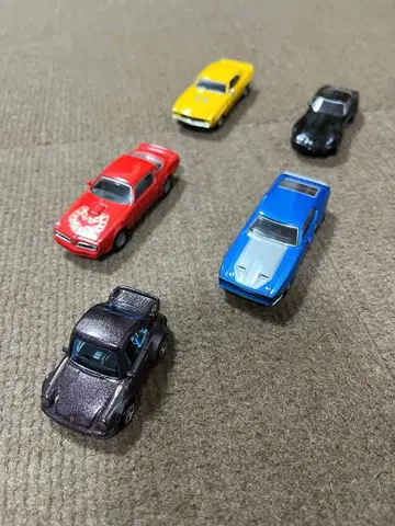 미국차 미니카 세트 1/64