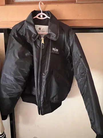 로스코 알파 CWU 45 플라이트 자켓 밀리터리 자켓 블루종