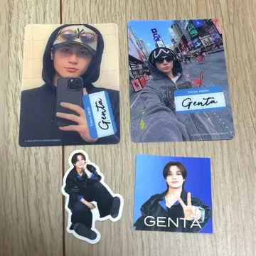 마츠다 겐타 트레이딩 카드 스티커 와르츠