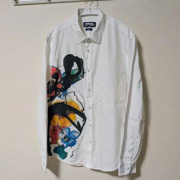 [ Desigual / 데시구알 ] 꽃무늬 긴팔 셔츠