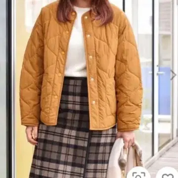 언타이틀 퀼팅 블루종 빅 사이즈 46