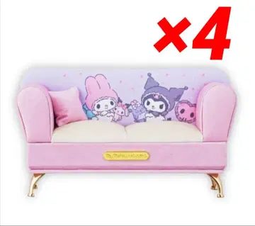 [ 4개 ] 마이멜로디 쿠로미 엔젤 소파형 쥬얼리 박스