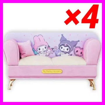 [ 4개 ] 마이멜로디 쿠로미 엔젤 소파형 쥬얼리 박스