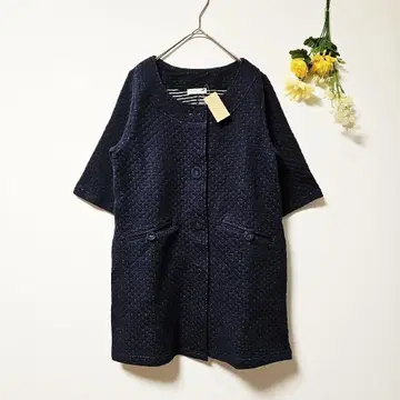 택 포함 새상품 [ GRASS PLUS NOTE ] 노카라 자켓 (M)
