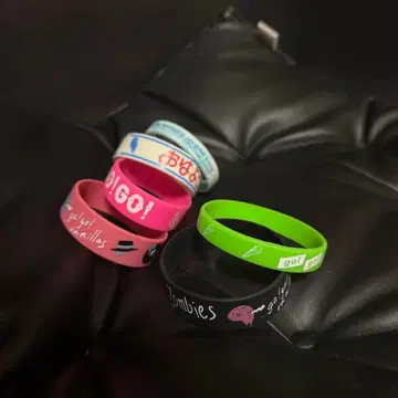 go!go!vanillas 러버 밴드 6개 세트