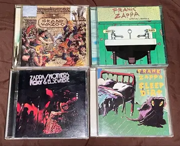 Frank Zappa CD 4장 세트