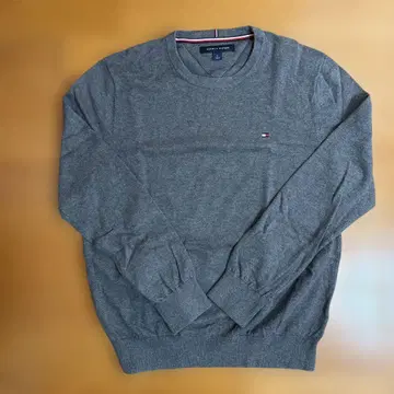TOMMY HILFIGER 그레이 니트 스웨터 M