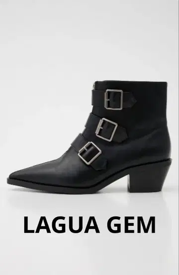 LAGUA GEM / BELTED ZIP 부츠