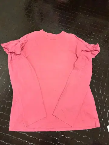 홀리데이 슈퍼 파인 프릴 롱T