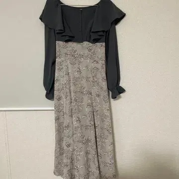 OLIVE des OLIVE 꽃무늬 도킹 원피스