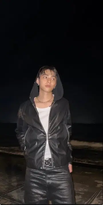 jentlouis 가죽 자켓 M