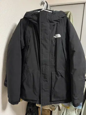 THE NORTH FACE 블랙 다운 자켓 M 엘레바스