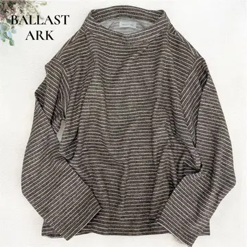 BALLAST ARK 일본제 보더 티셔츠 오버 사이즈 루즈핏 L