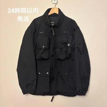 yoke multi pockets utility blouson