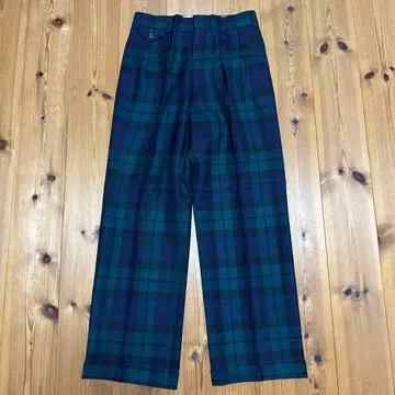 NEW ENGLAND MODEL 체크 무늬 팬츠