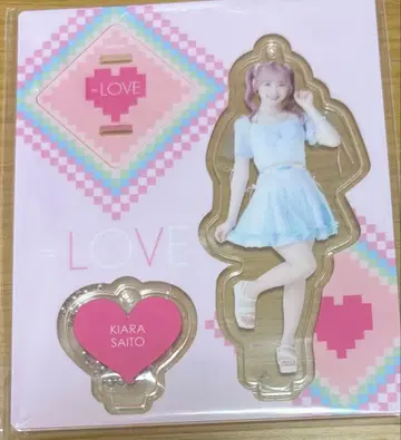 이코럽 사이토 쥬아라 나츠마토페 아크릴 스탠드