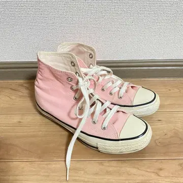 컨버스 핑크 하이컷 스니커즈