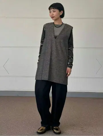 [ 새상품 ] UNITED ARROWS 벨로아 롱 슬리브 티셔츠