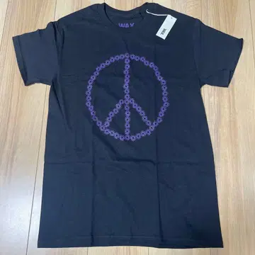 피스마크 블랙 T셔츠 S사이즈