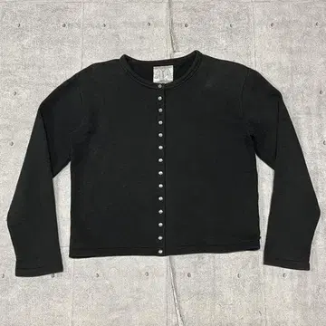 Agnes b. 프레션 가디건 블랙 일본제 에네스베