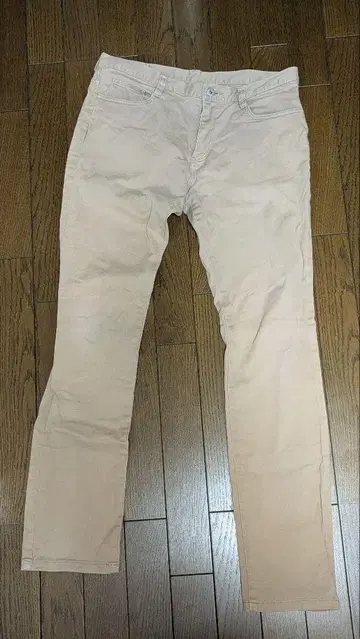 BEAMS HEART 베이지 치노 팬츠 L 사이즈