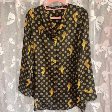 ZARA 호랑이 무늬 긴팔 상의 튜닉