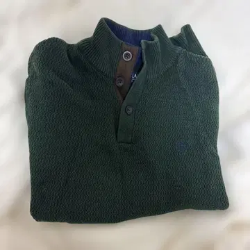 CHAPS 하프 지퍼 니트 스웨터 L