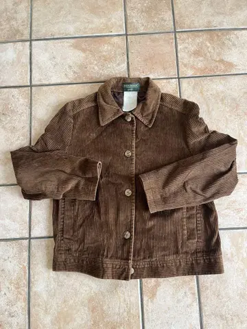 구제 의류 harve bemard petite 코듀로이 자켓