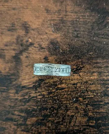 최종 가격 14호 Silver925 하와주 풀 이터니티 반지