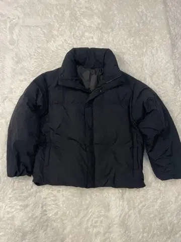 유니클로 U 패디드 볼륨 재킷 블랙 XXL 유니클로