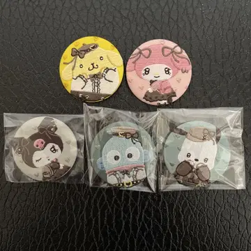 자수 캔뱃지 촉촉 하트