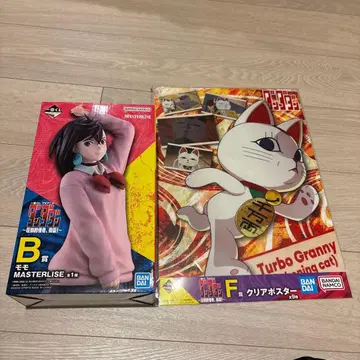 제일복권 단다단 B상 모모 피규어 F상 클리어 포스터