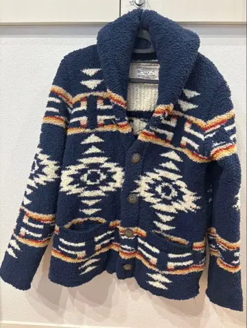 Anti Ballistic 네이비 플리스 가디건