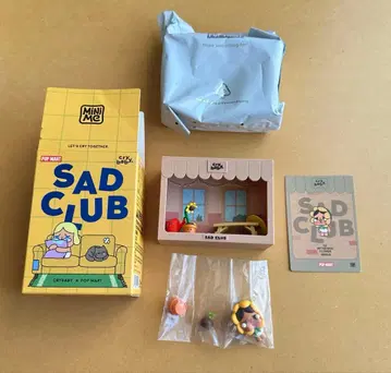 CRYBABY Sad Club Series Scene Sets 1개