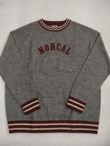 새상품급! BARNS OUTFITTERS NORCAL 니트 트레이닝복 L