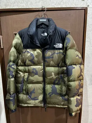 THE NORTH FACE 카모플라쥬 다운 자켓 L 사이즈