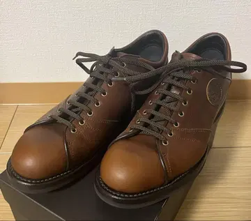 셰틀랜드 폭스 브라운 가죽 캐주얼 슈즈